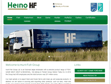 Tablet Screenshot of huntfish.ee
